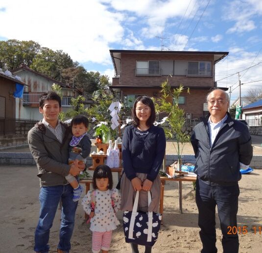 祝・ご契約地鎮祭　Ａ様邸