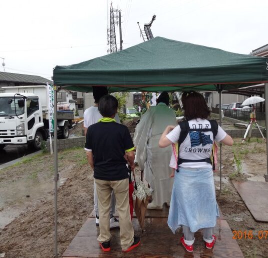 祝地鎮祭　矢作ガーデンＣ棟　Ｙ様邸