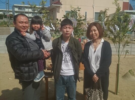 祝ご契約・地鎮祭　菱池ガーデンＢ棟　Ｉ様邸
