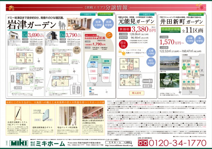 ミキホーム幸田菱池B４裏