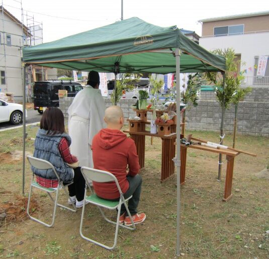 祝ご契約・地鎮祭　岩津ガーデンA棟　T様邸