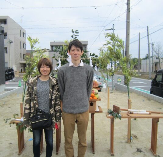 祝ご契約・地鎮祭　井田新町ガーデンＨ棟　Ｓ様邸