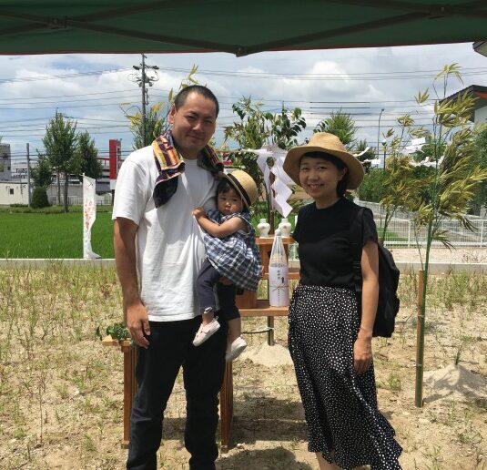 祝・地鎮祭　欠町ガーデンＥ棟　Ｔ様邸