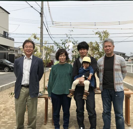 祝ご契約・地鎮祭　北野ガーデンＡ棟　Ａ様邸