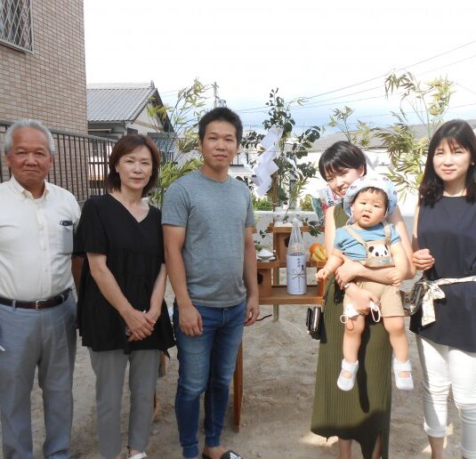 祝ご契約・地鎮祭　真伝ガーデンⅡ　H棟　U様邸