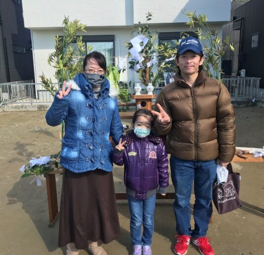 祝ご契約・地鎮祭　古井ガーデンD棟　N様邸