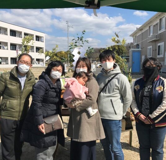 祝ご契約・地鎮祭　小呂ガーデンI棟　S様