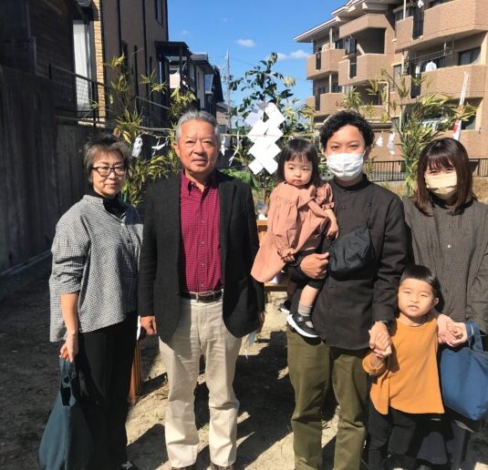 祝地鎮祭　真伝ガーデンⅡF棟　K様邸