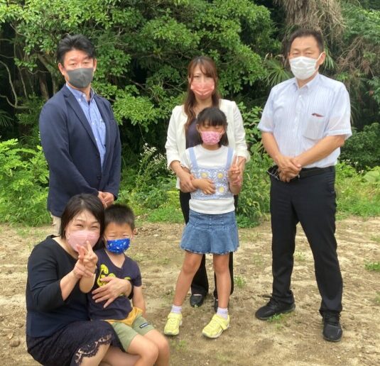 祝ご契約・地鎮祭　井田町　K様邸