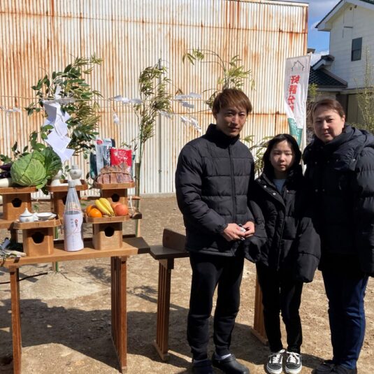 祝ご契約・地鎮祭　井田新町ⅡB棟　T様邸