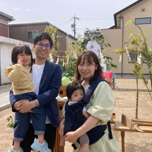 祝ご契約・地鎮祭　日名中町ⅡC棟　Y様邸