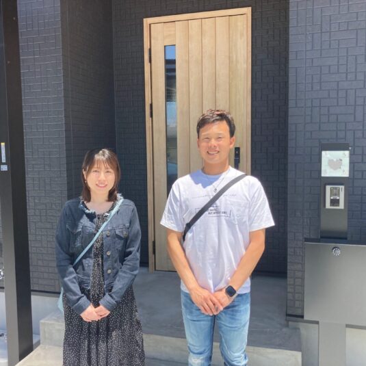 祝お引渡し　土井ガーデンC棟　T様邸