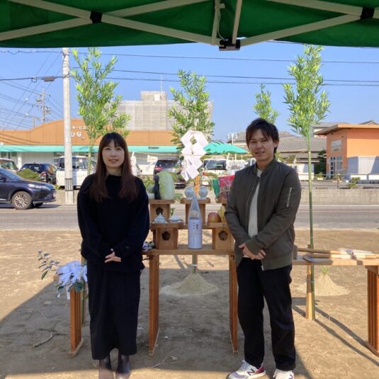 祝地鎮祭　日名南町　Ｆ様邸