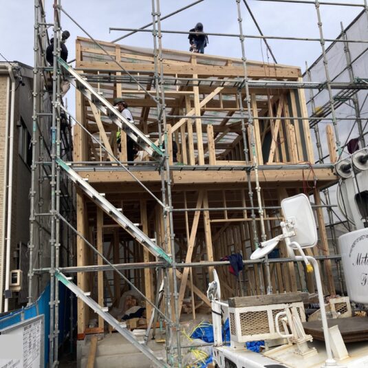 祝上棟　下和田ガーデンⅢA棟　O様邸
